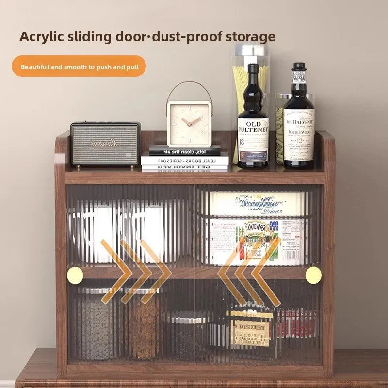 

Stable Cup holder storage Shelf dust-proof water cup tea cup coffee cup side cabinet storage