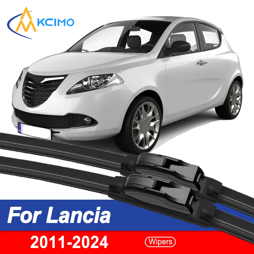 

mooth Quiet Effective 2-Pack Wiper Blades For Lancia Ypsilon 846 2011-2024 All-Season Use Enhanced Visibility & Driving Safety