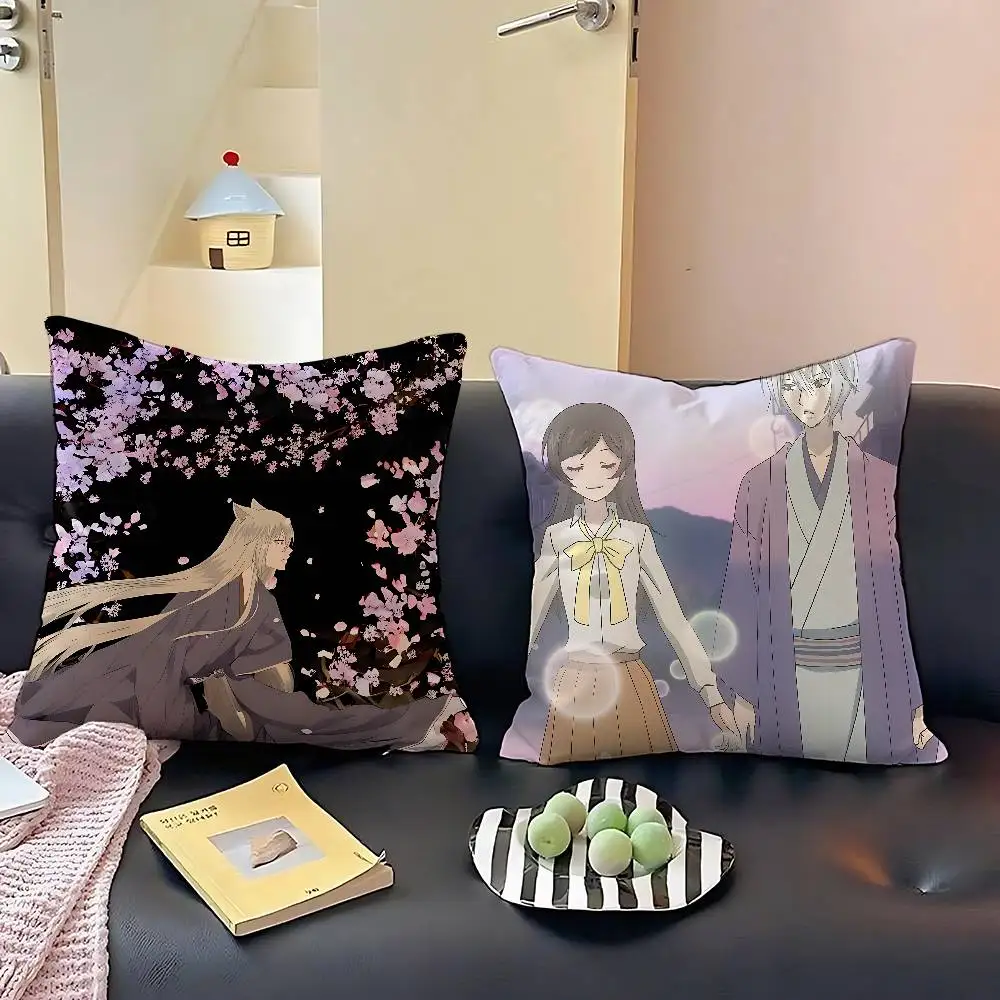

Anime K-Kamisama Kiss Pillow Case Cushion Cover Soft Cute Throw Pillow Case For Car Sofa Pillowcase Polyester With Zipper