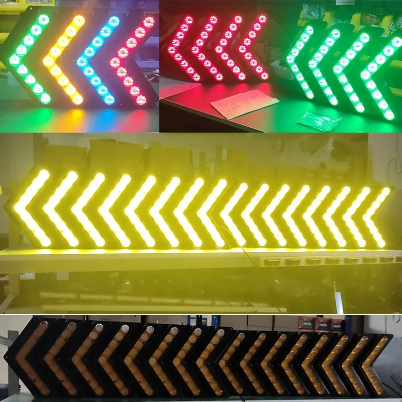 

Luminous Lamp Tunnel Sign Traffic Indication Road Kart Track