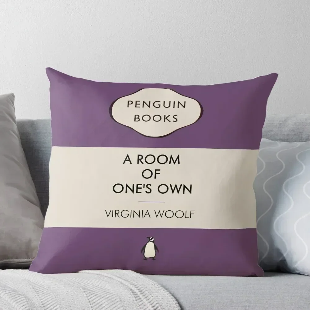 Penguin Books Virginia Woolf Throw Pillow Sofa Cushions Covers bed pillows Christmas Covers For Cushions pillow