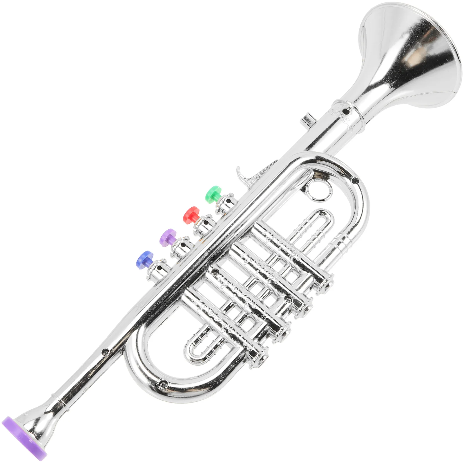 Musical Instrument Trumpet for Children Kids Fake Model Toy Horn Lifelike Instruments Adults