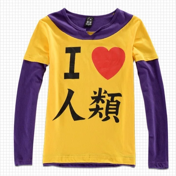 

Anime "NO GAME NO LIFE" Sora Cosplay Long Sleeve Casual T-shirt Men Women Cotton t shirts Tops Tee Shirt M L XL XXL