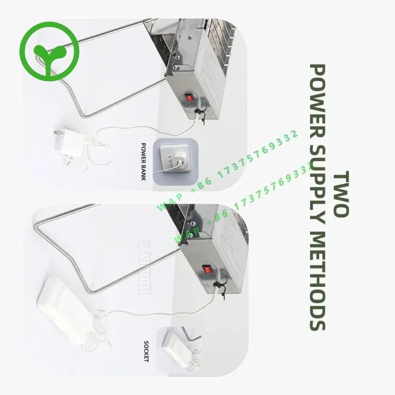 【2026】Folding Charcoal BBQ Machine Camping Grill Rack Automatic Flipping Barbecue Machine Outdoor Camping Tool