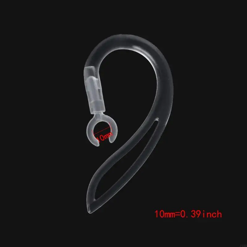 J1HD 1 PC /1 คู่ Universal โปร่งใสขนาดเล็ก Clamps รูปร่าง Earphonne Hooks Best Comfort Hooks อุปกรณ์เสริม