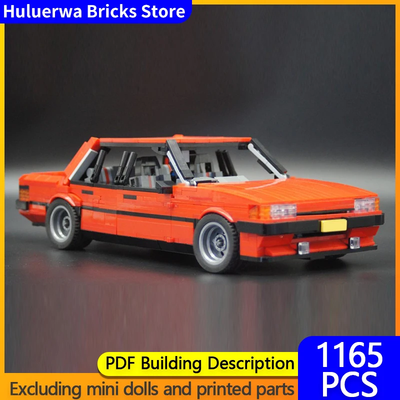 

City Car Model MOC Building Bricks XE Australia Muscle Car Modular Technology Children Holiday Gifts Assemble Toys Suit