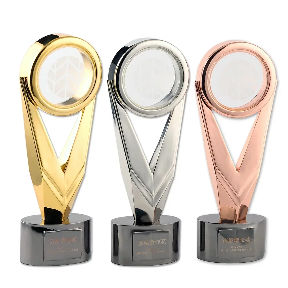 Metal Tire Trophy Customized Personalized Customized Alloy Commemorative Gift Award Holder Creative Prize Customization