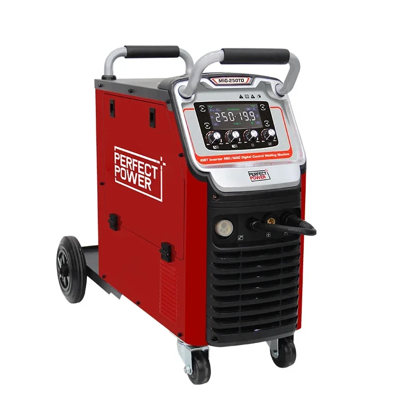 Gasless mig welder 220v double pulse mig mag welding machine price with mma tig mig mag welding machine price