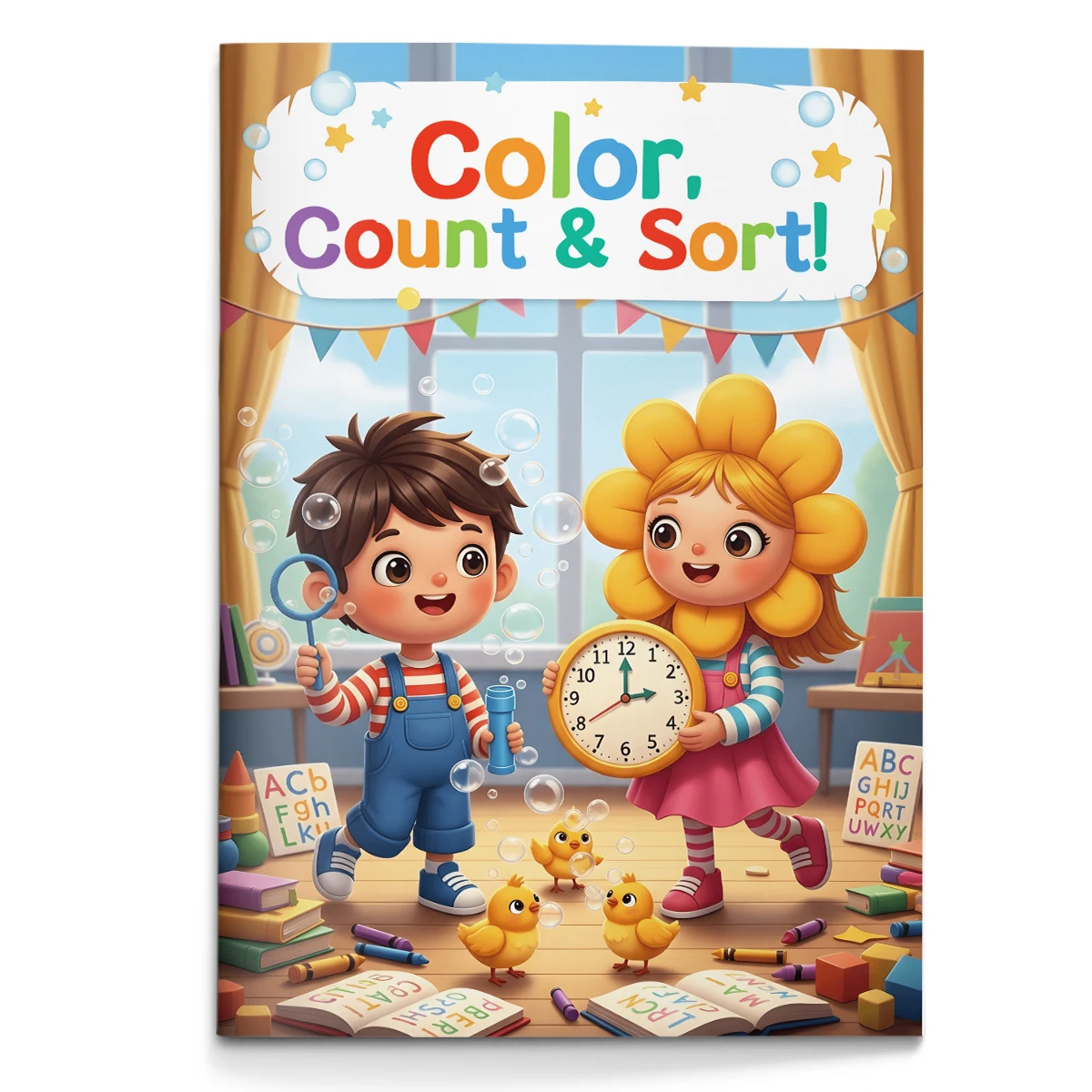 Children Math Arithmetic Practice Workbook, Fun Math Drills & Number Exercises, Boost Calculation Skills for Elementary Students