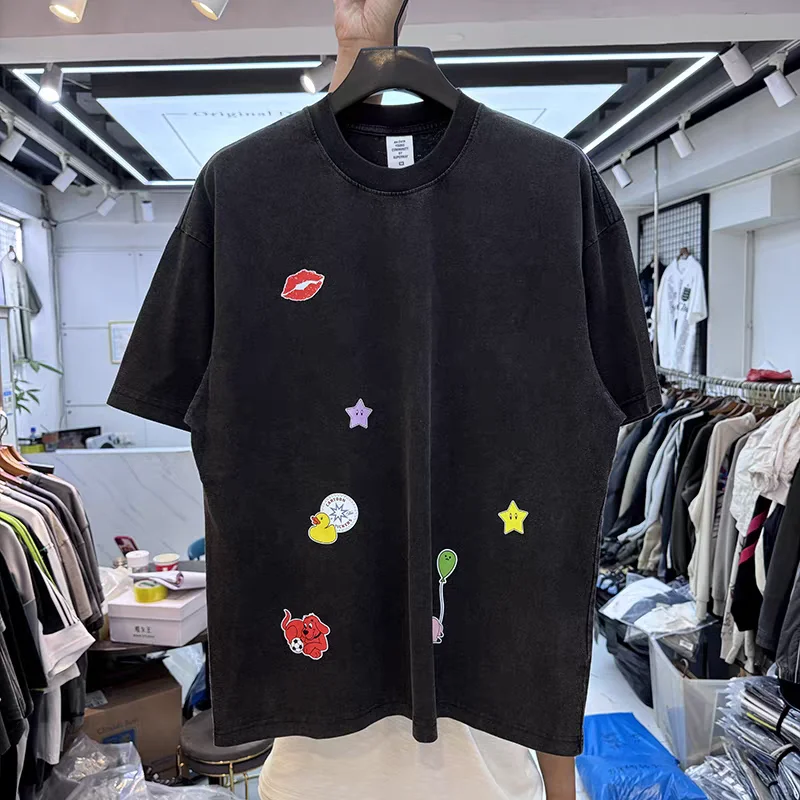 

Fun cartoon animal print T Shirt Men Women T-shirt Top Tees