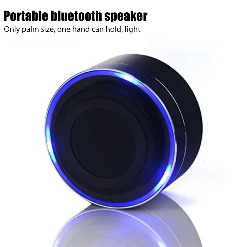 Alto-falante Bluetooth sem fio para transmissão, cartão TF, USB, gramado ao ar livre, mini alto-falante portátil, sistema de som, estéreo, Bluetooth