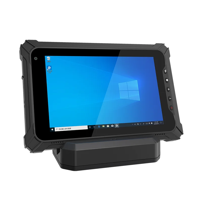 I87J Outdoor Waterproof IP65 Industrial Barcode Scanner 4G WIFI GPS 8GB 128GB for Wins/Linux OS Rugged Tablet