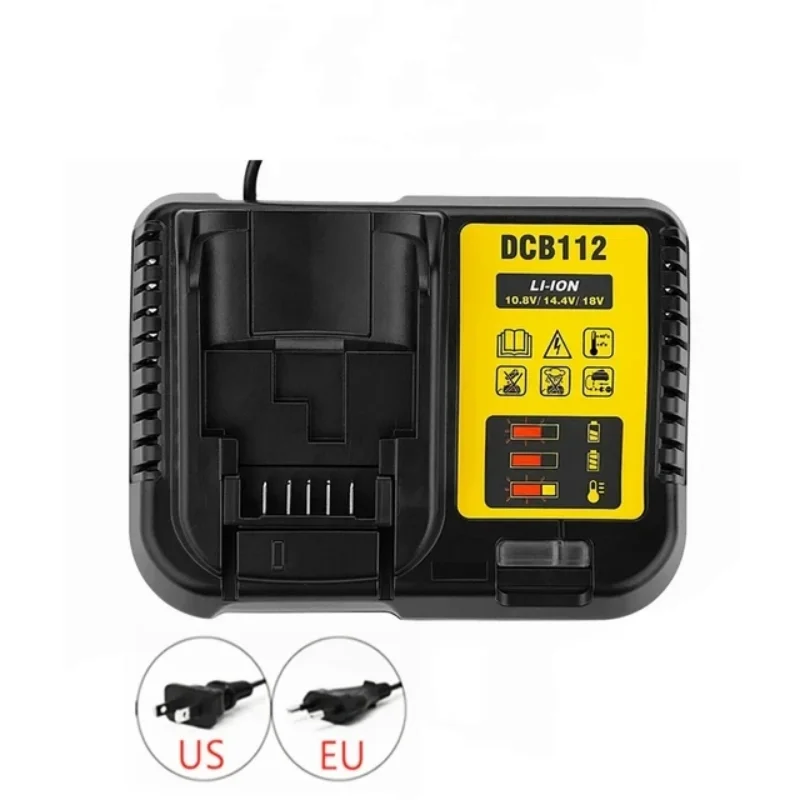 

DCB112 2A Lithium Battery Charger For Dewalt 10.8V 12V 14.4V 18V 20V DCB206 DCB205 DCB204 DCB203 DCB120,DCB107 DCB115 DCB105