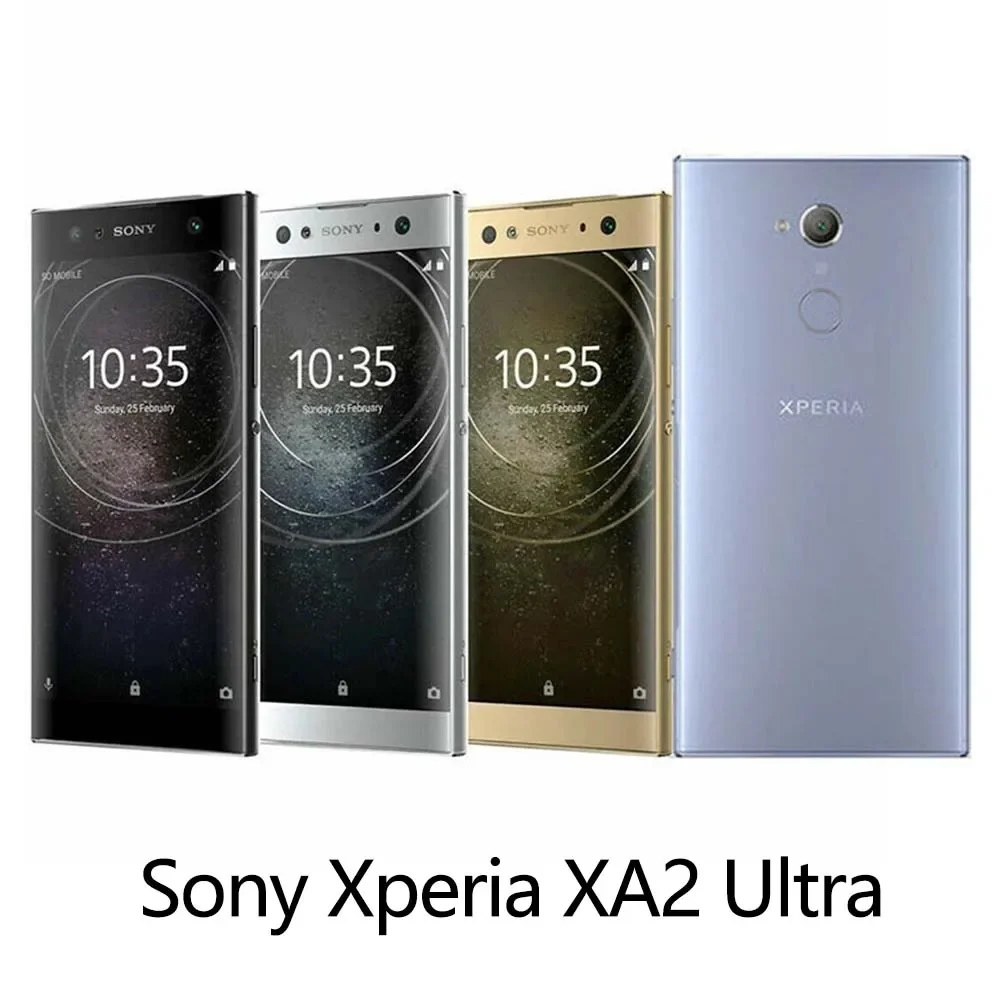 Sony Xperia XA2 Ultra 4G sbloccato originale H3213 H4233 telefono cellulare 6.0 ''4 GB + 32 GB/64 GB singolo/doppio SIM Android NFC SmartPhone