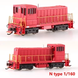 BACHMANN 1/160 N-type Simulation Train Model 82052 Digital GE70-ton Shunting Machine Rail Car Red Model Toy Collection Gift