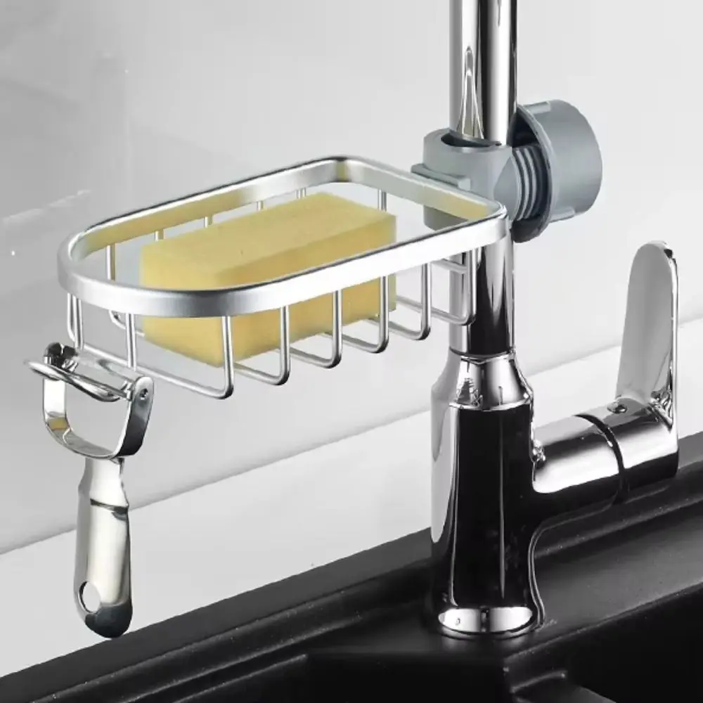 

Space Aluminum Soap Dish Holder Single Layer Non-punched Heavy Duty Soap Tray Easy To Install Wall Mounted Shower Soap Saver