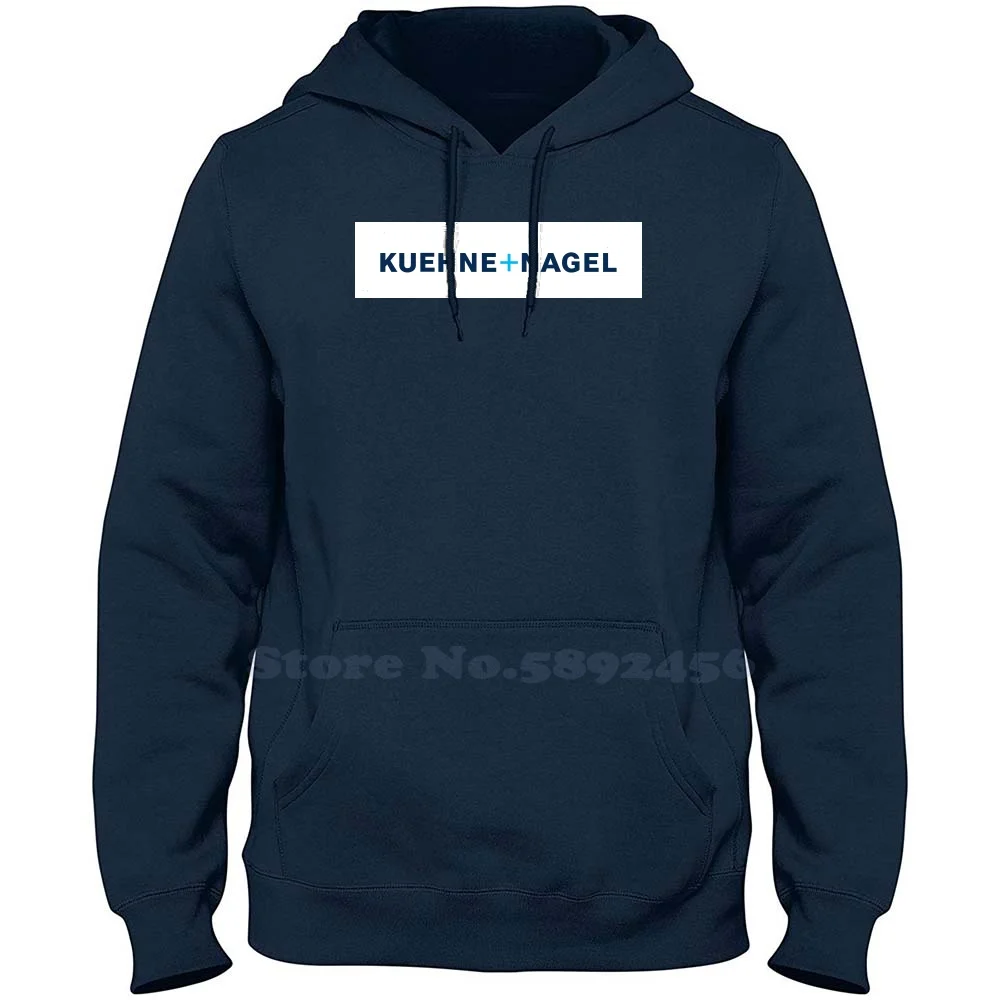 Kuehne Nagel Casual Clothing Sweatshirt 100% Cotton Graphic Hoodie