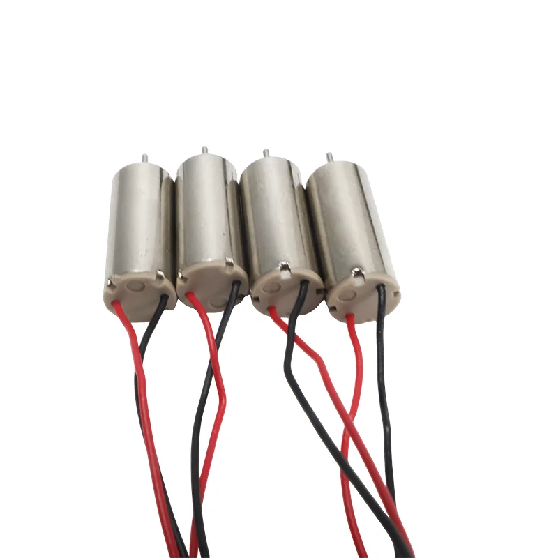 4Pcs Coreless Motor Set Hollow Cup High-Speed 3.7V 50000RPM with Propeller 55mm Props CW/CCW for Micro FPV Quadcopter Toy Expand