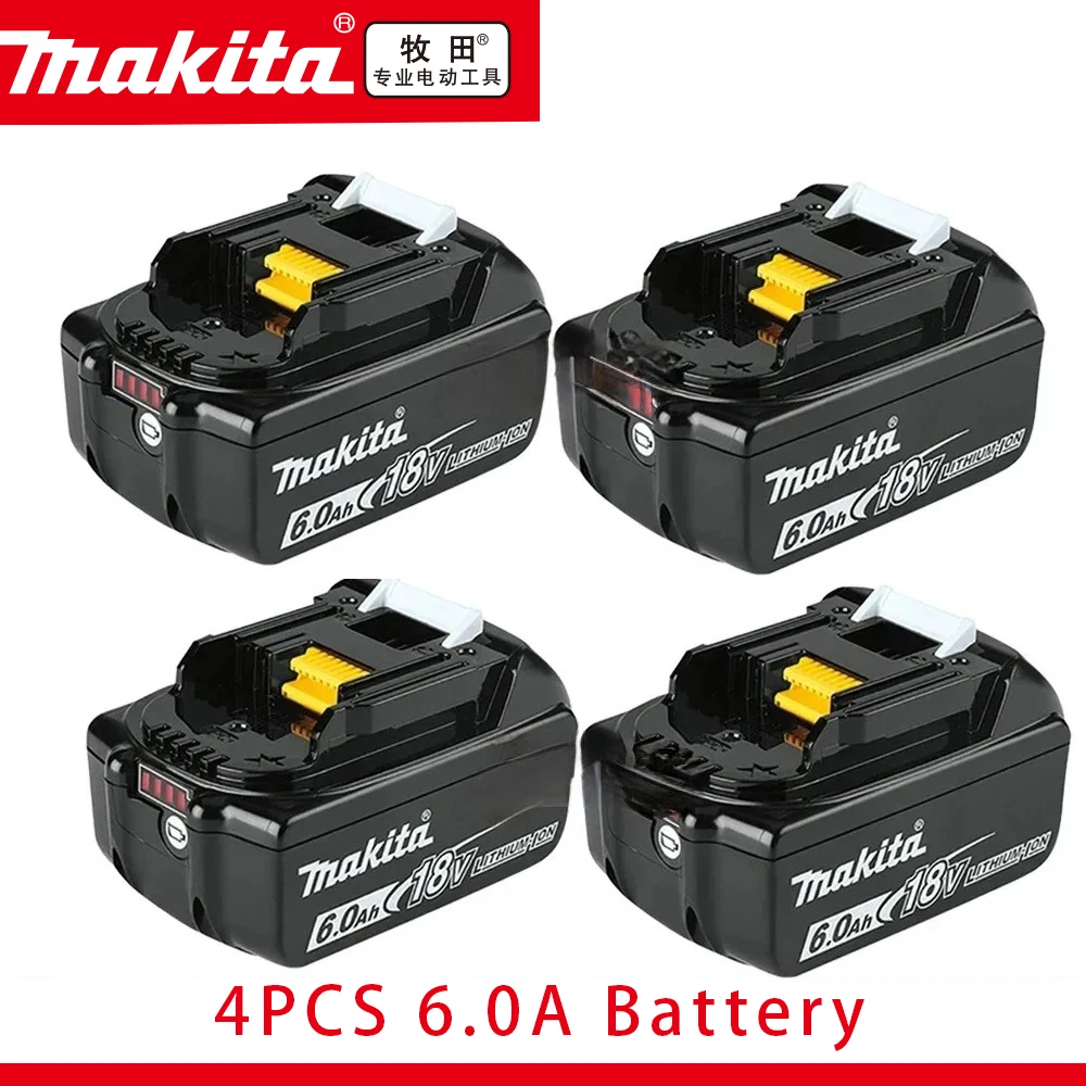 100% Genuine/Original Makita 18v battery bl1850b BL1850 bl1860 bl 1860 bl1830 bl1815 bl1840 LXT400 6.0Ah for makita tools drill