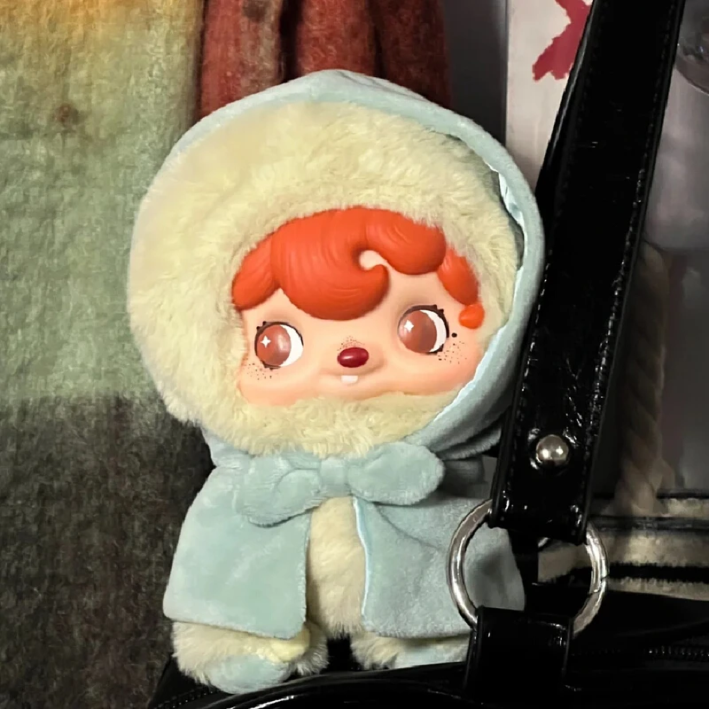 Pouka Pouka シリーズブラインドボックスかわいい漫画ビニール人形トレンディなデスクトップ置物飾りバックパックペンダントサプライズブラインドボックスおもちゃ