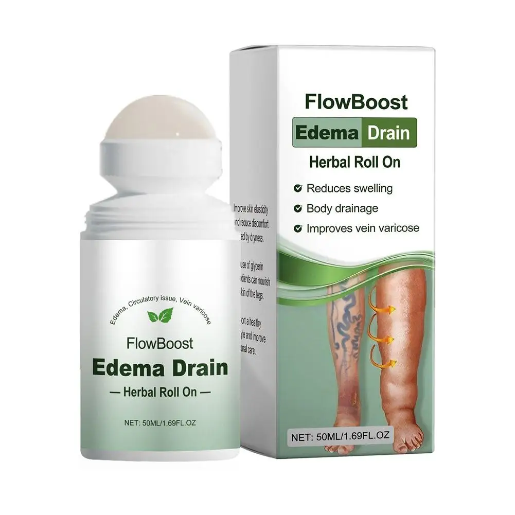 Leg Care Roller Daily external massage roller for comfortable care of leg skin, providing moisturising nourishment