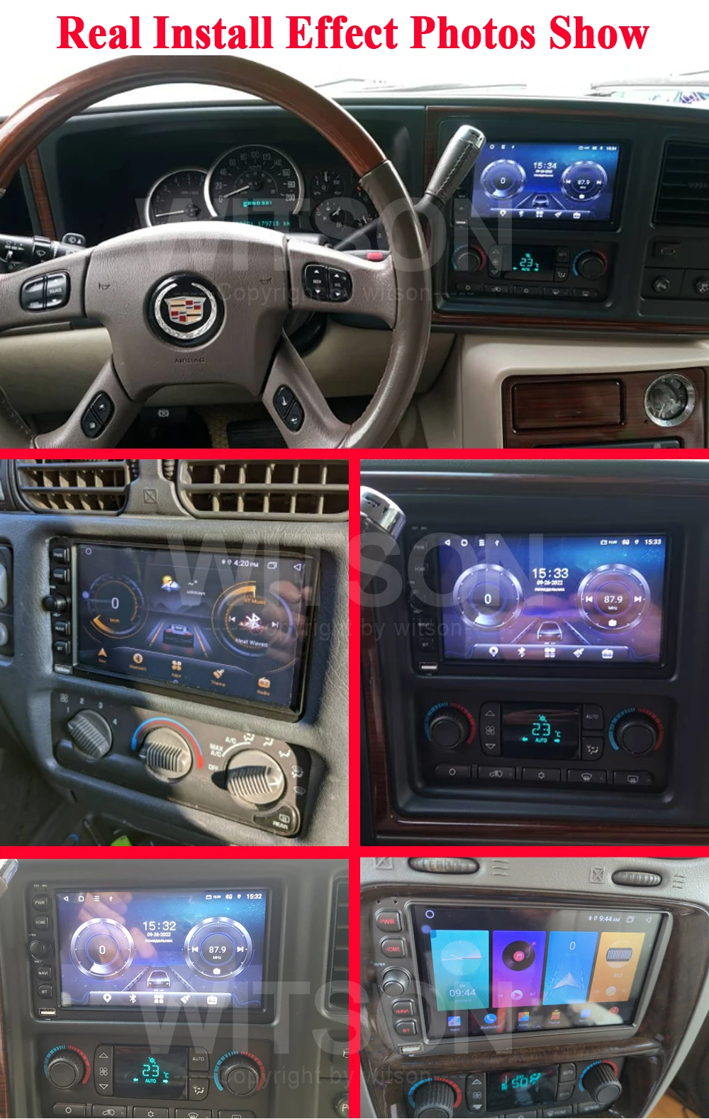 Autoradio avec os de rejet automatique, GPS, Chevrolet, Silverado, Suburban, Tamangez, Avalanche, Hummer, Savanna, GMC, Sierra, Yukon, Canyon, Envoy, 2003-2006