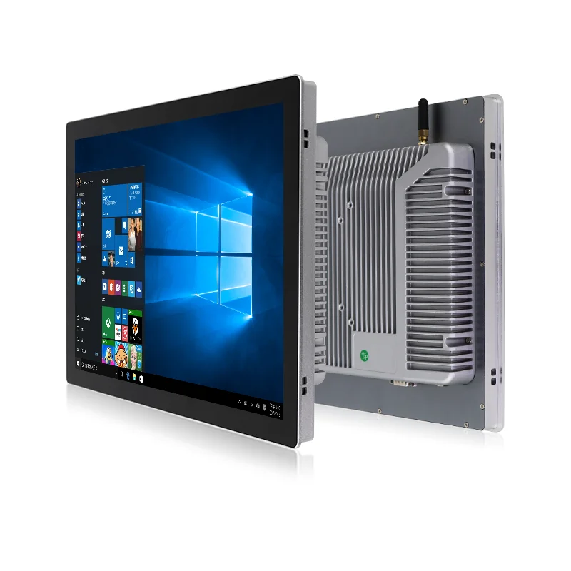 

Rugged Panel Pc Industrial Capacitive Touch screen Monitor Waterproof Embedded Pc Wall Mount Display