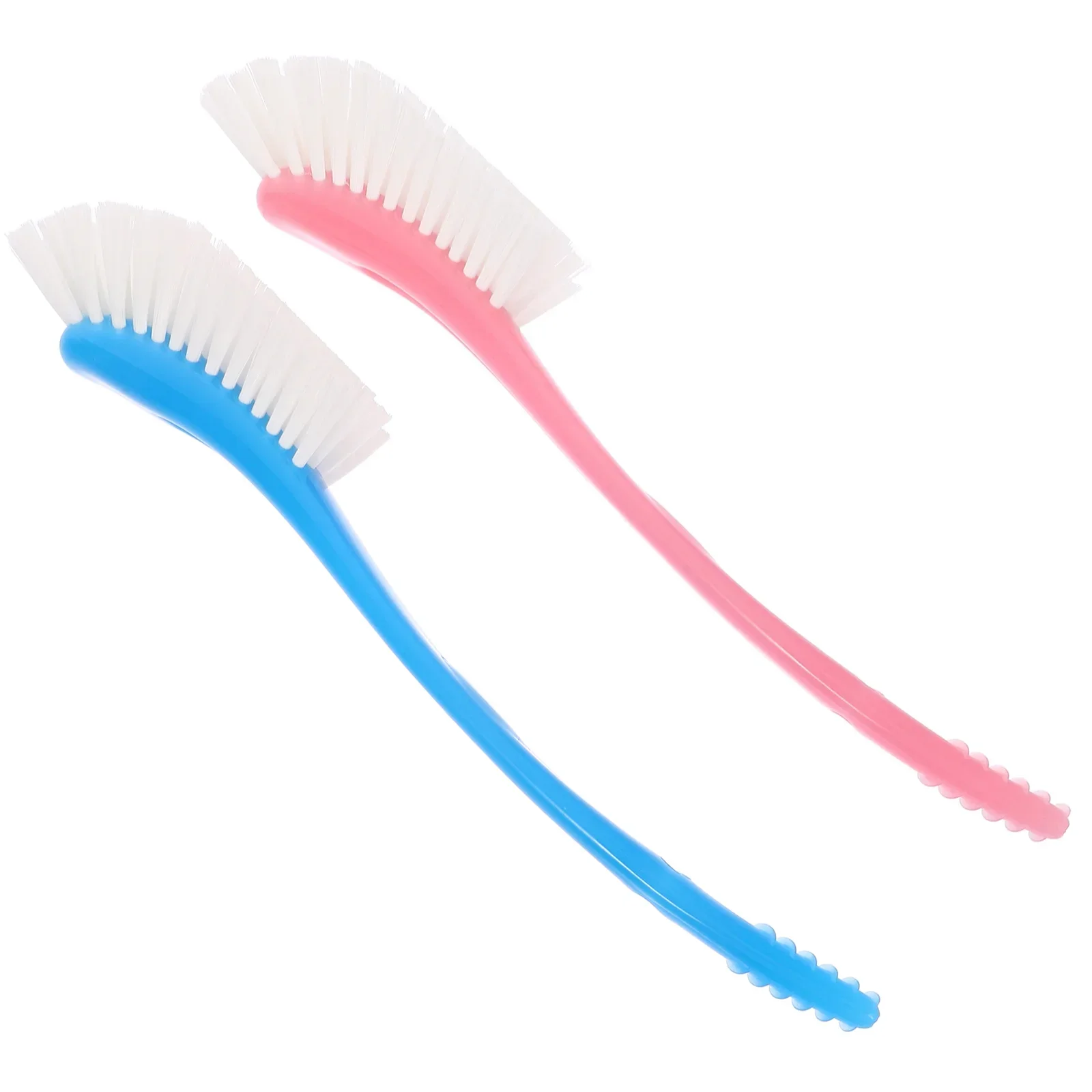 1/2pcs High Quality Curved Design Bottle Cleaning Brush Set with Firm Nylon Bristles for Deep Cleaning Wall Bottles And Water