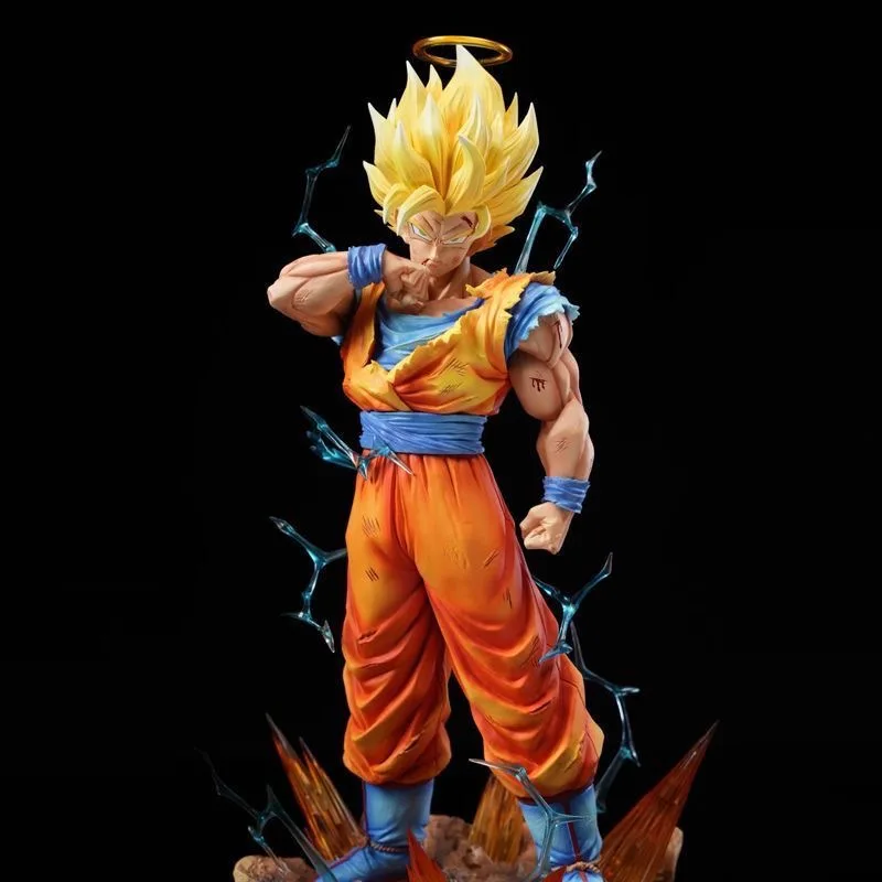 

Dragon Ball Anime Figure Son Goku Perimeter Resin Model Statue Desktop Decoration Ornaments Birthday Gifts Toys