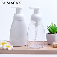 300ml Plastic Bottle Foam Pump Bottle Cleaning Bottle Hand Sanitizer Shampoo Dispenser Soap Liquid Bottle