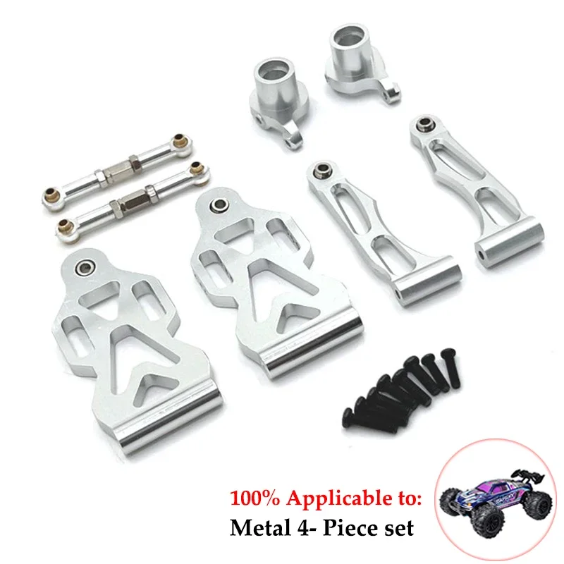 SCY 16101 16102 16103 16201 Q117 Q132 JT-16103, Piezas Coche RC,Asientos Eje Delantero Y Trasero Metal, Accesorios Actualización