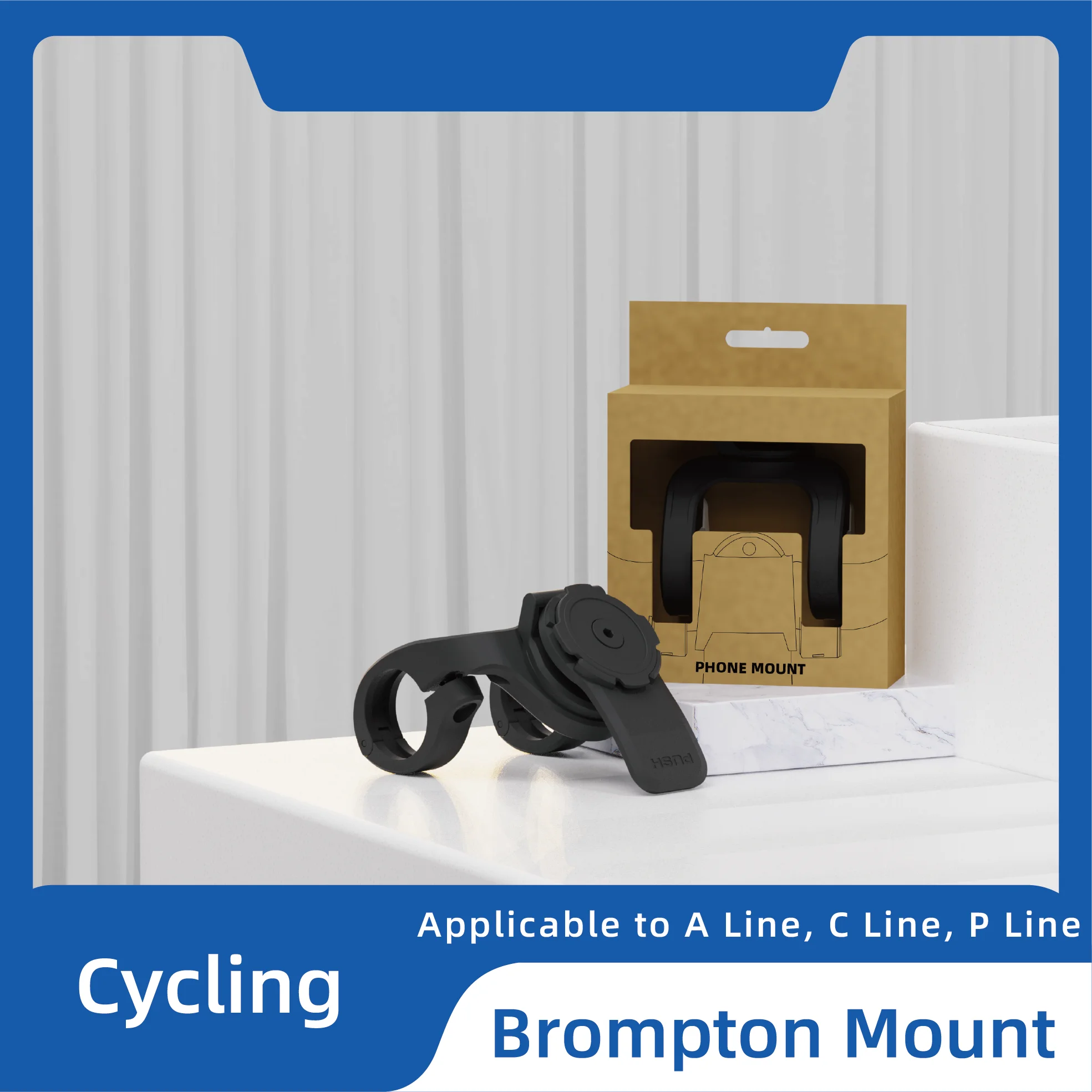 Phone Mount For BROMPTON 25.4mm