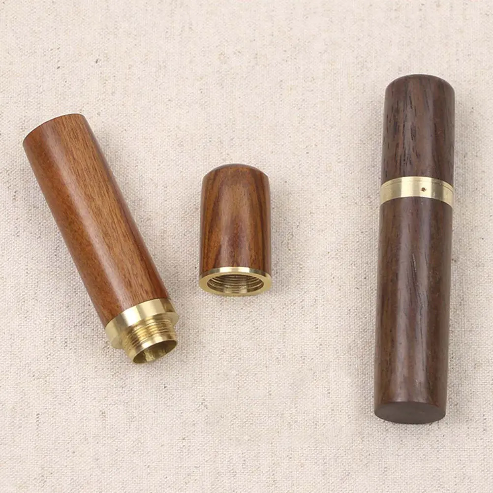 

4Pcs Needle Box Wooden Sewing Needle Case Needles Holder for Craft Organize Threading Storage Needles Holder Embroidery Supply