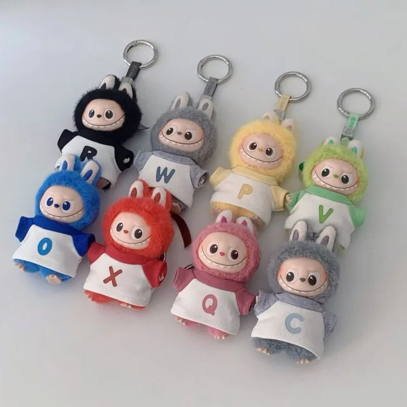 เหมาะสำหรับตุ๊กตา Labubu ขนาด 10 ซม. รุ่น 4.0 ชุดตุ๊กตาสไตล์มินิเลตเตอร์ ชุดตุ๊กตา Labubu อุปกรณ์เสริมตุ๊กตา ของขวัญเทศกาล ของขวัญตุ๊กตา