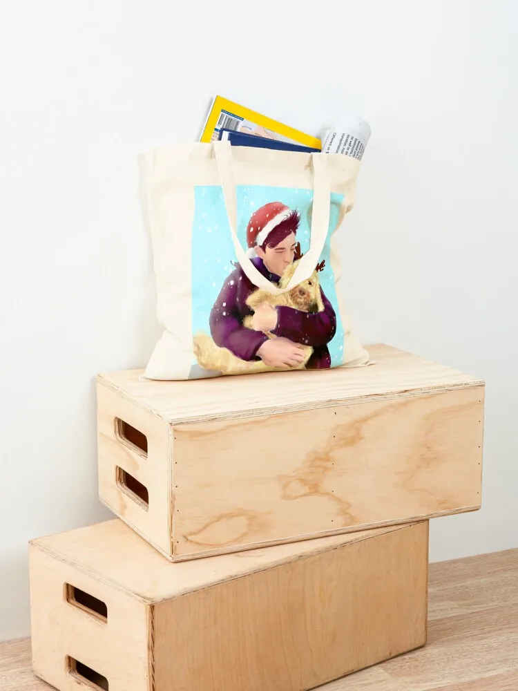 Jonny Bailey Xmas Tote Bag shopper bag women canvas Large bags for women Big bag hand