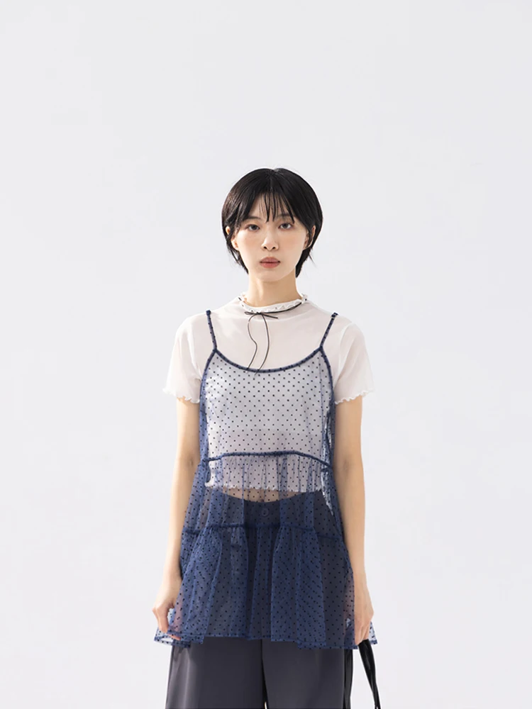 

Женский модный повседневный топ-жилет Queenop на тонких бретелях с узором «Торт» и вставками, осенне-зимняя новинка, из полиэфирного волокна