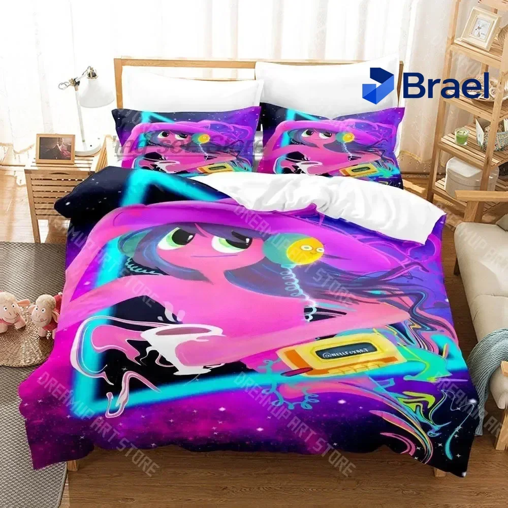 Exquisite 3D Print The Midnight Gospel Parallel Bars Bedding Set Single Twin Full Queen King Size Bed Set Aldult Kid Bedroom Duv