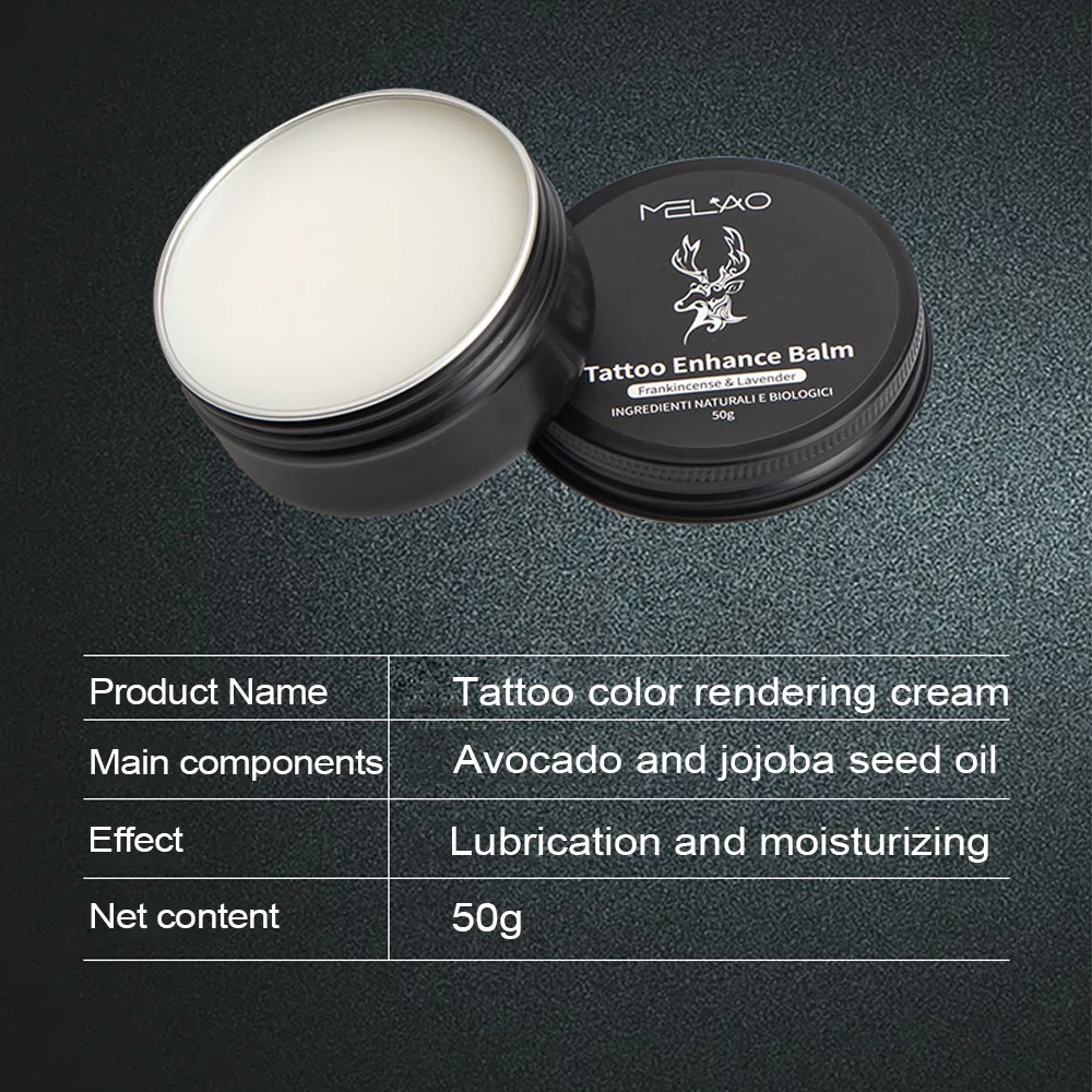 Tetování enhance balzám s přírodní ingredience barva enhance krém tattoos aftercare hojení kůže rychlý zotavení tetování poskytnout