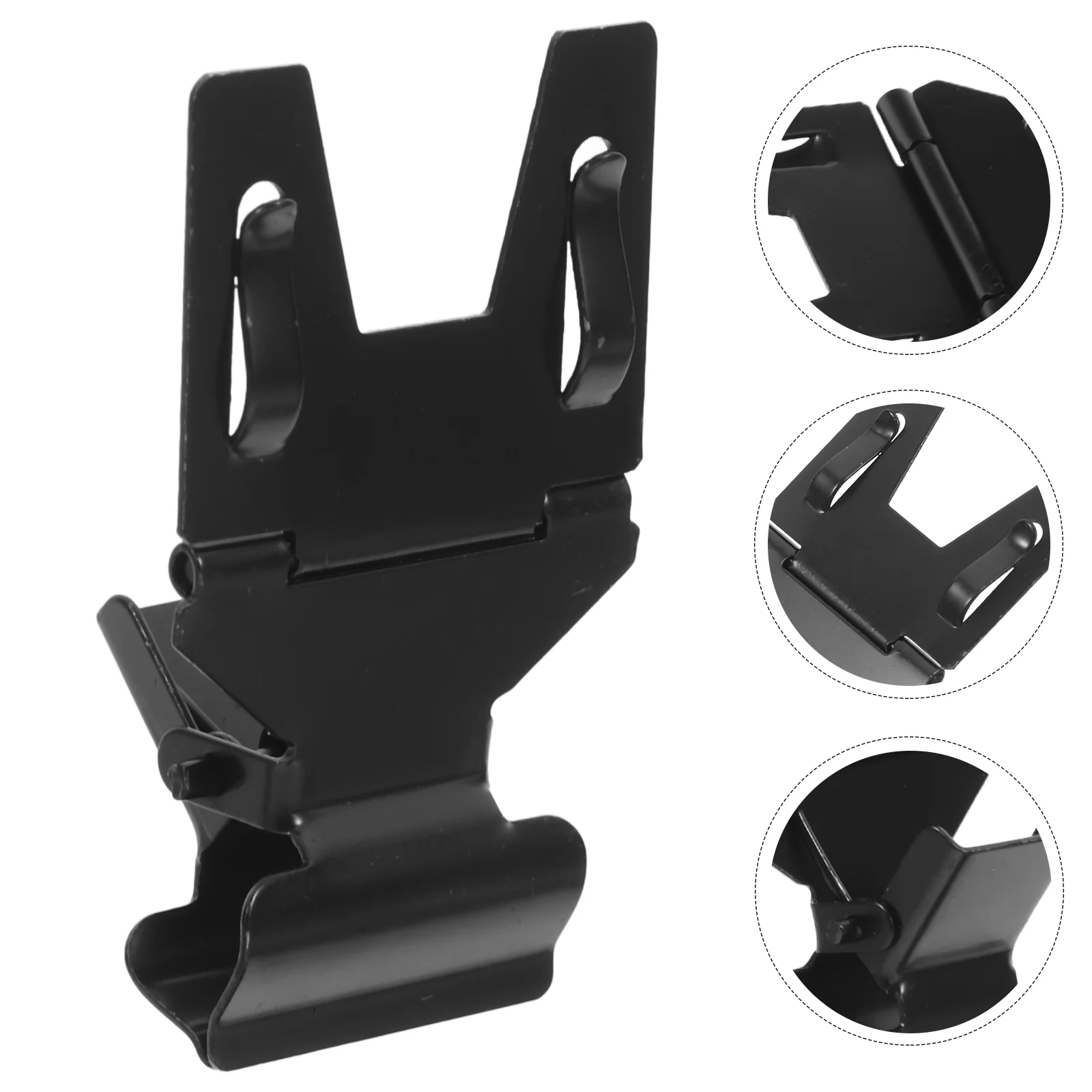 4 Pcs Price Tag Holder Sign Stand Advertising Display Clip Clips Merchandise Metal Pop Tags