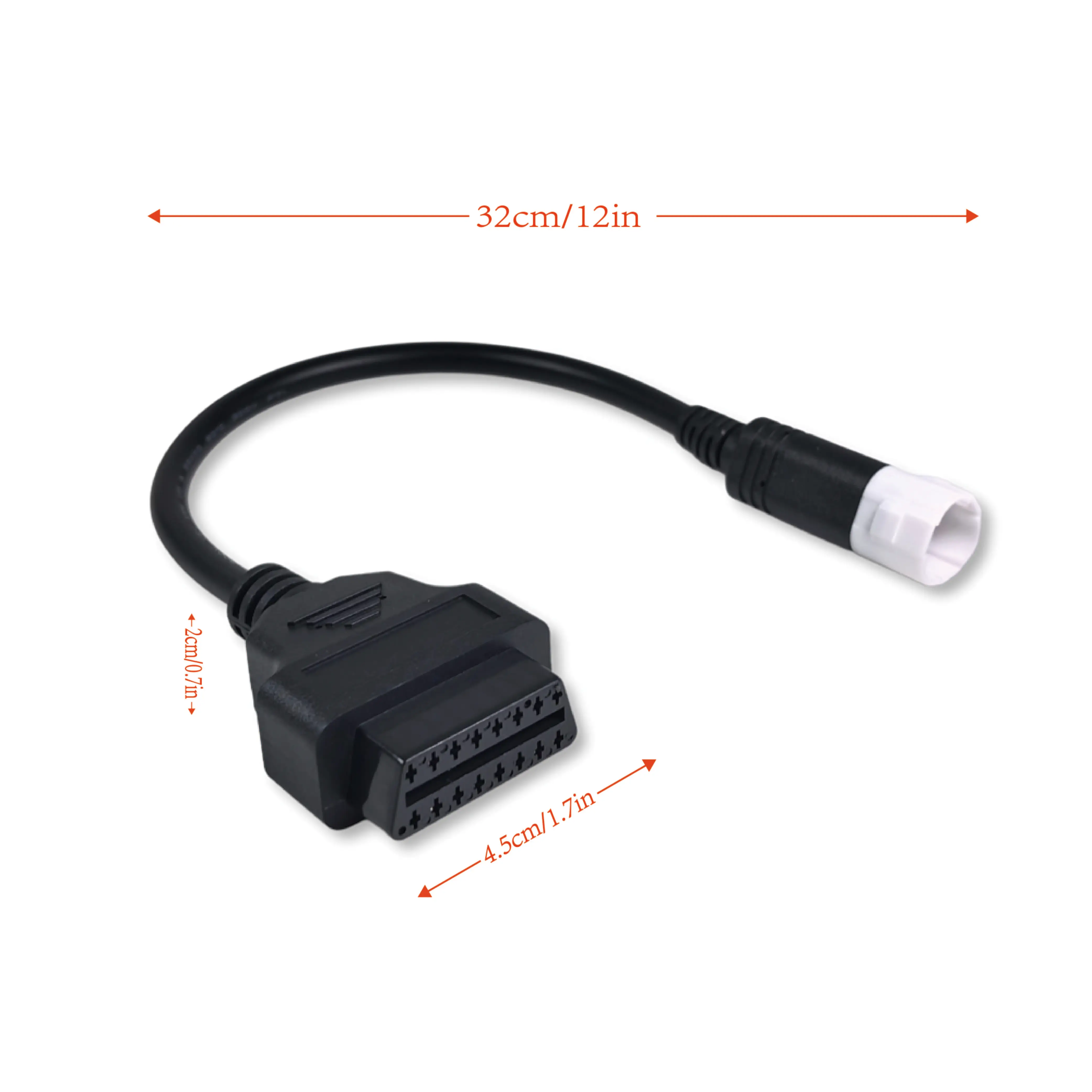 for Suzuki 6 Pin to 16 Pin OBD2 Cable Adapter Plug Cable Diagnostic Cable for Suzuki GSX‑R 1000/1000R/125 OBD Motorcycle Cable view 6