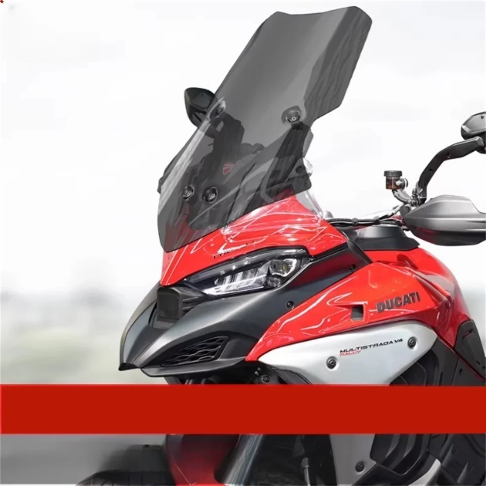 

For Ducati Multistrada V4 Pikes Peak Multistrada V4 High Quality Front Windshield Modification Glass Lifting Accessories