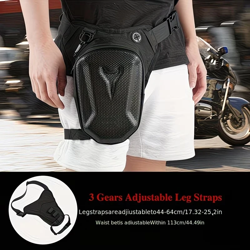 Motorcycle Leg Tank Bag Waterproof Waist Pack Crossbody Rider Biker Drop Thigh Motocross Moto Gear Men Women