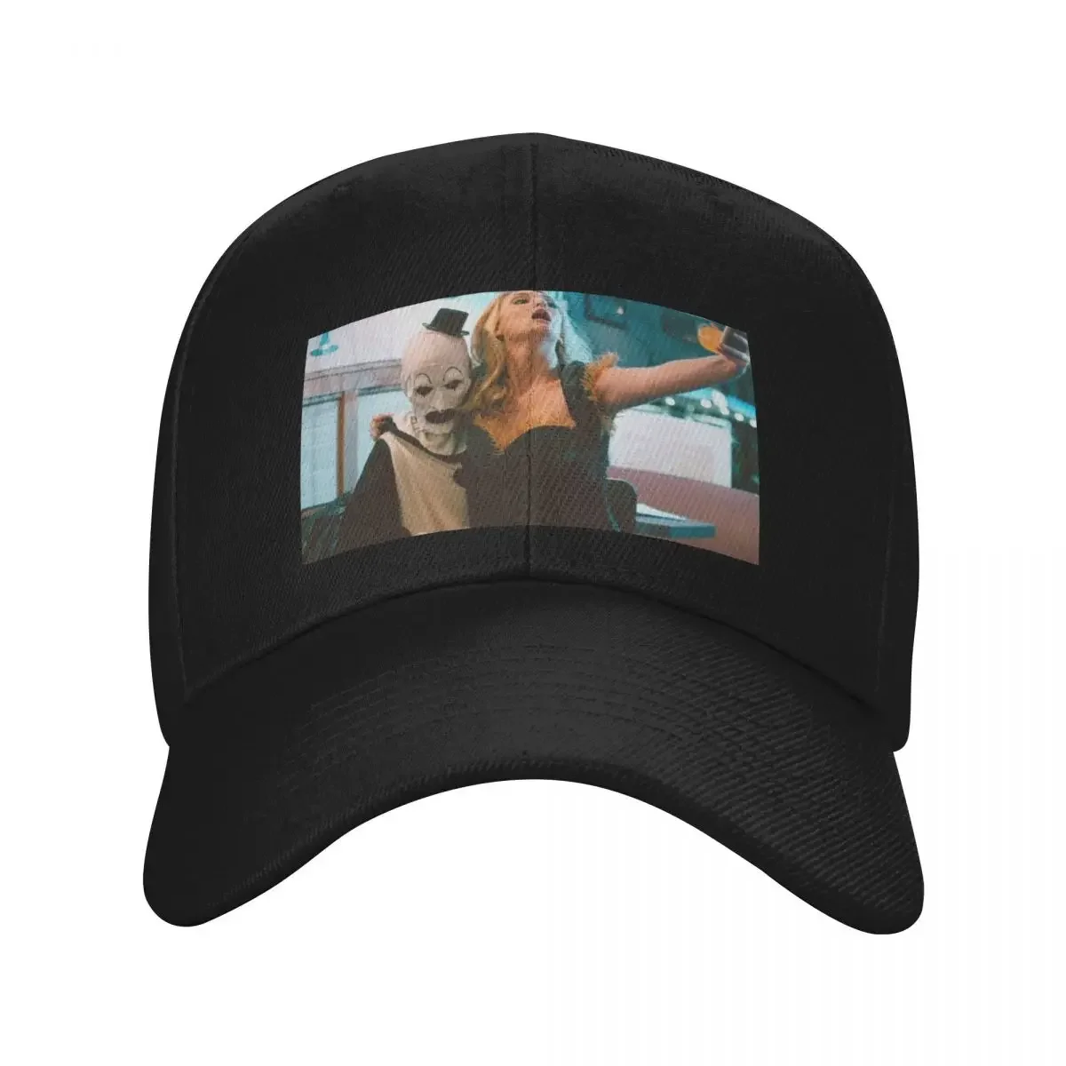 Art The Clown Getting a Selfie - Terrifier Baseball Cap Vintage luxury woman cap Elegant Women's Hats Men's