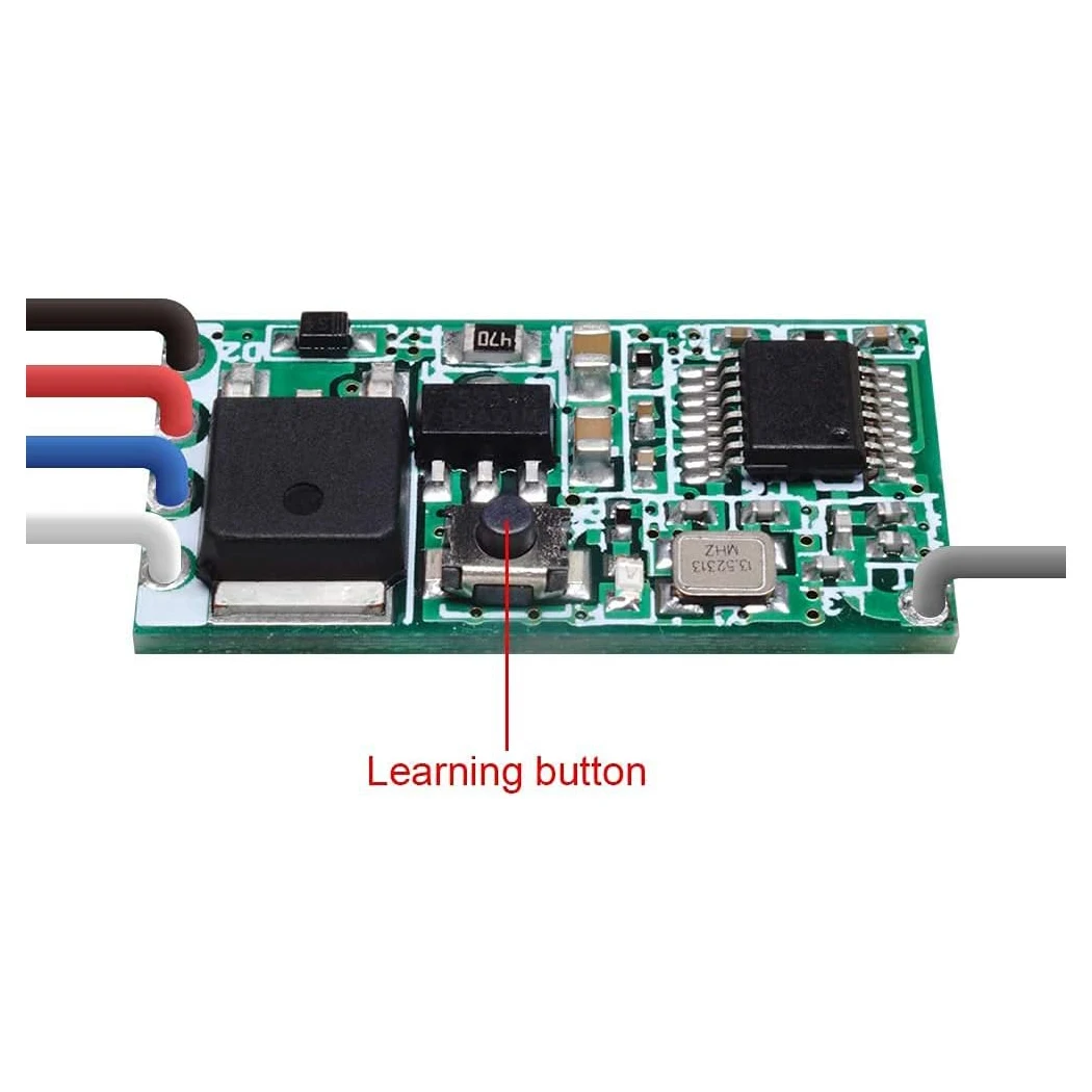 433 ميجا هرتز العالمي اللاسلكية RF التحكم عن بعد التبديل تيار مستمر 6 فولت 12 فولت 24 فولت 1CH قناة التتابع اللاسلكية آمنة RF مفاتيح التحكم عن بعد