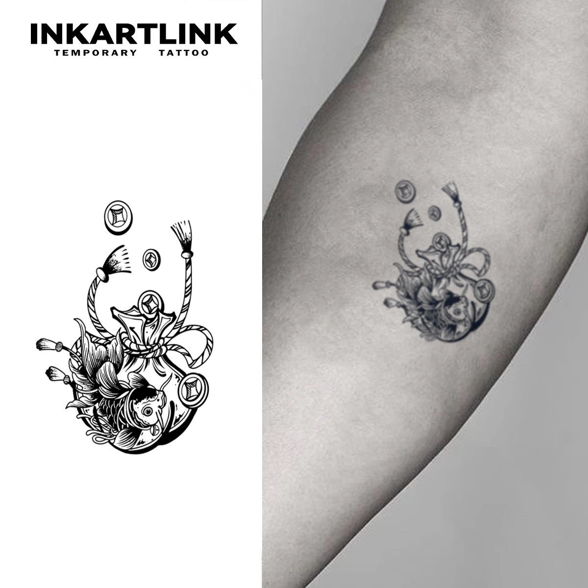 

3 шт. Временная татуировка в мешочке с сокровищами, облегча до 15 дней, новая технология, волшебная водонепроницаемая полуперманентная наклейка.