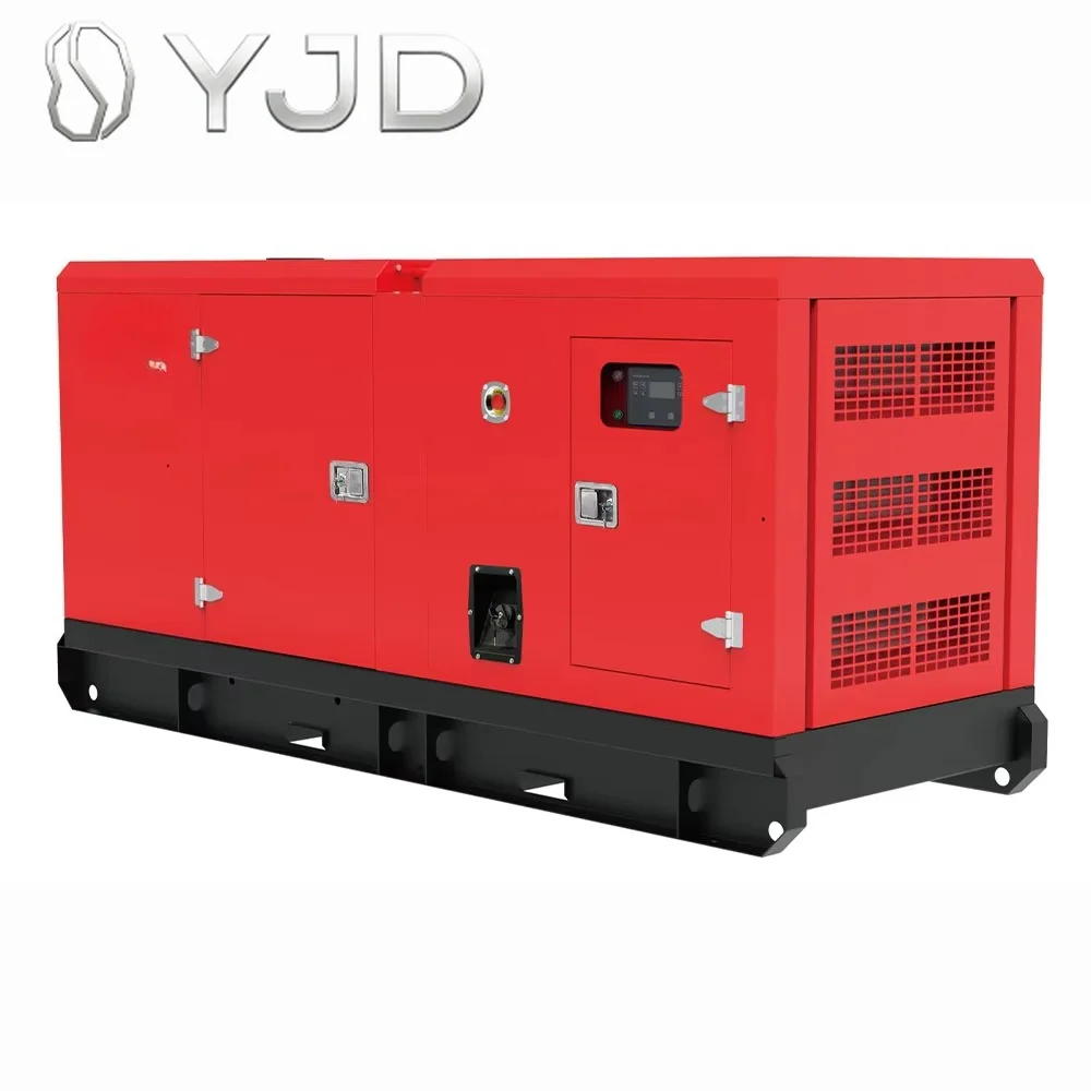 50KVA 100KVA Silent Diesel Generator Small 3 Phase Industrial 4 Cylinder Engine Alternator Power Genset for Construction Site