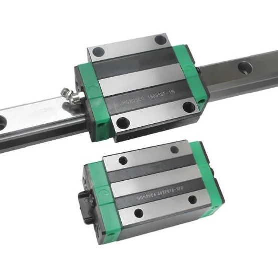 2pcs HGR15 HGR20 HGR25 HGR30 linear guide +4 HGH20CA/HGW20CC slider blocks etc 300mm to 1500mm for CNC parts Routers