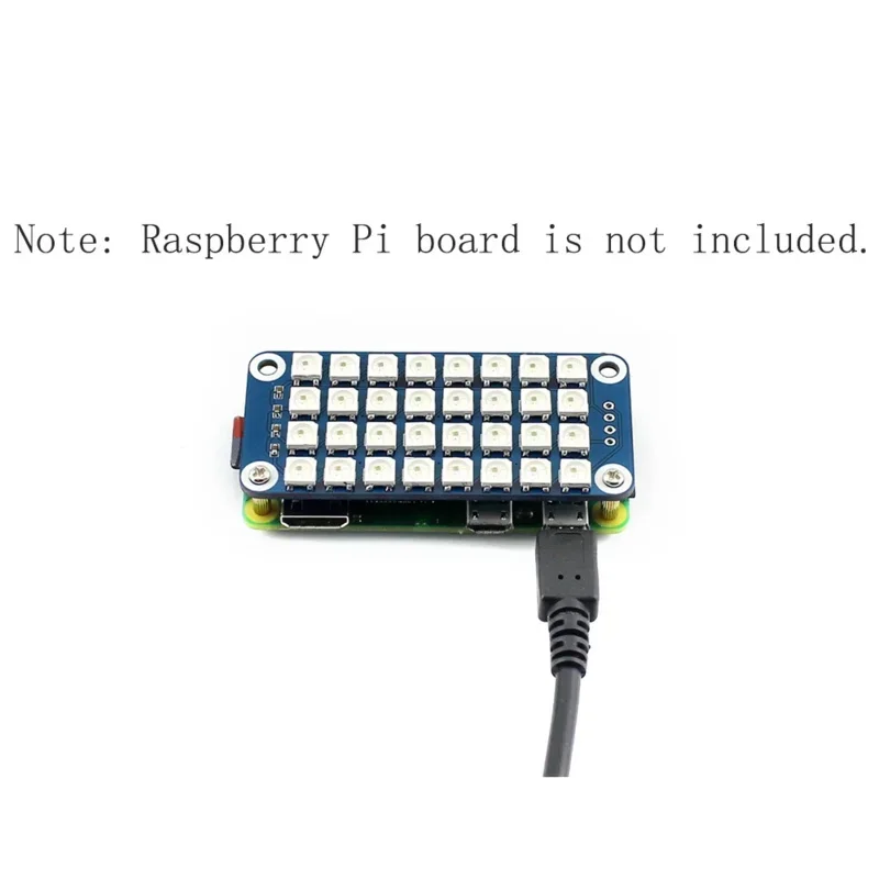 

Плата расширения экрана дисплея 4X8 RGB для RPI Raspberry Pi Zero 2 WH 2 W2 3B plus 3 Model B 4