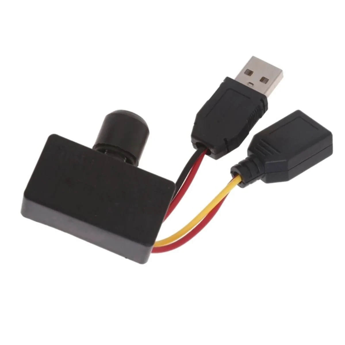 Regulator USB DC5V 25W Taśma LED Pokrętło ściemniacza Kabel USB żeński na męski do lampki biurkowej USB Wentylator USB