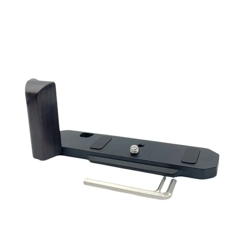 Efficient Quick Release L Plate Base Wooden Grip Handle For Nikon FM FM2 FM3A FE FE2 Camera Accessories